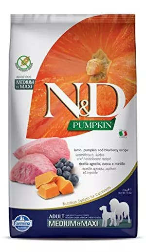 Farmina N&D Pumpkin Lamb & Blueberry Dry Food - Adult Medium/Maxi