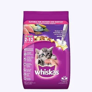 Whiskas Junior Mackerel Dry Kitten Food