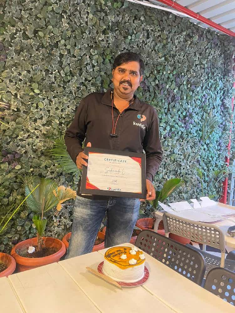 🐾 Behaviourist of the Month 🐾

Let's take a moment to celebrate our Outstanding Behaviourist of the month, Sadananda C, whose dedication and skills have made a profound impact on our furry clients...