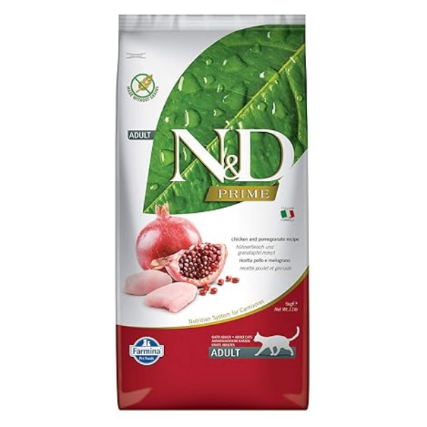 Farmina N&D Chicken & Pomegranate Grain Free Dry Adult Cat Food