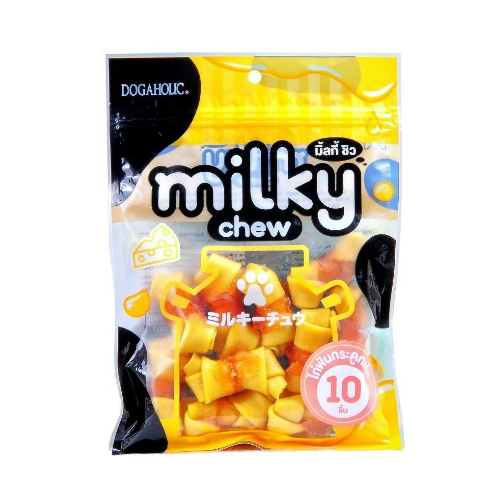 Milky Chew Cheese & Chicken Bone Style 10 Pieces