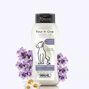 Buy WAHL Four In One Dog Shampoo & Conditioner - Lavender Chamomile from kuddle