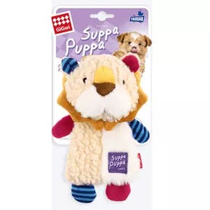 GiGwi Suppa Puppa Lion Squeaker Toy for Dogs