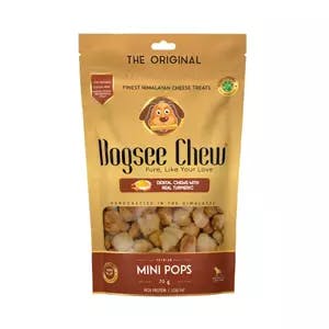 Dogsee Chew 100% Natural Yak Cheese Mini Pops With Turmeric