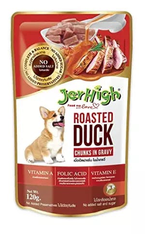 JerHigh Gravy Roasted Duck Wet Dog Food