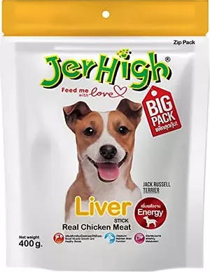 JerHigh Liver Stick Dog Treat with Chicken