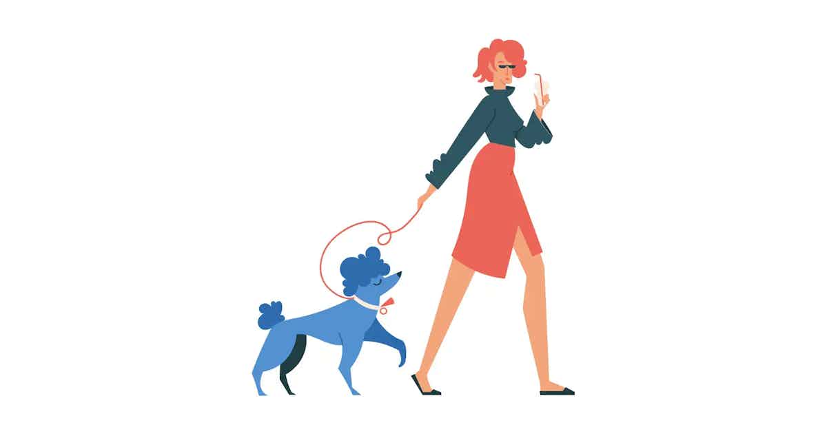 Cover image for Building a Healthy and Happy Dog Walking Routine!