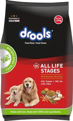 Drools All Breed 100% Veg Dry Dog Food