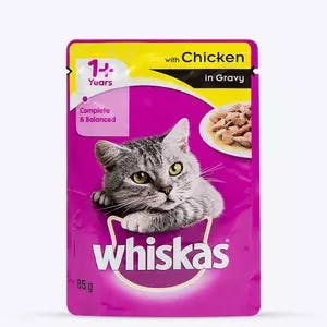 Whiskas Chicken in Gravy Adult Wet Cat Food