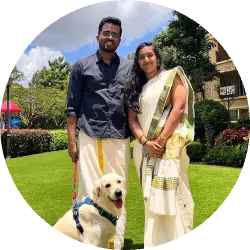 Mahesh, repeat customer of Kuddle gives review about Kuddle dog grooming service